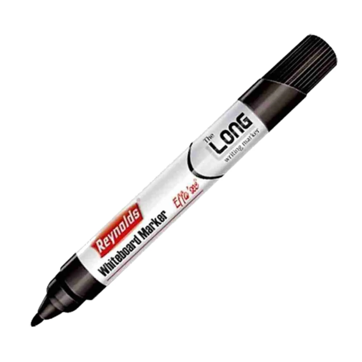 REYNOLDS LONG WHITE BOARD REFILLABLE MARKER, BLACK - PACK OF 1