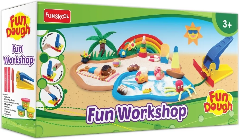 Funskool Fundough Workshop Multi Colour