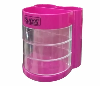 Saya Pen Stand Elegant, SY - PS03, Multi Function, Multi Color, Desk Organizer Pack of 1