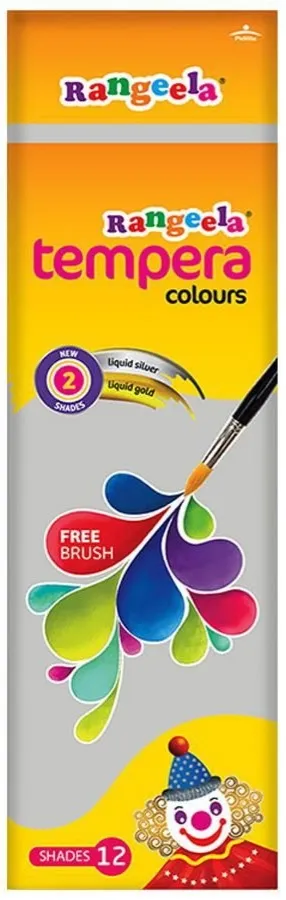 Pidilite Rangeela Student Tempera Color 36 ml (12 Shades)