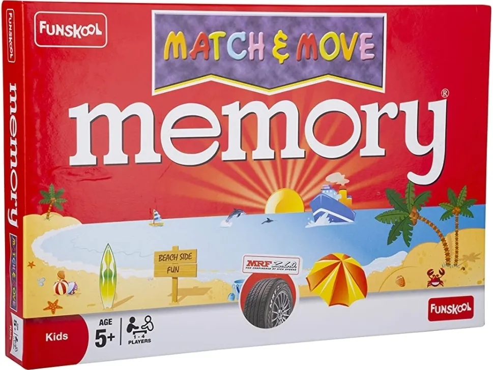 Funskool Match and Move Memory Game MultiColour
