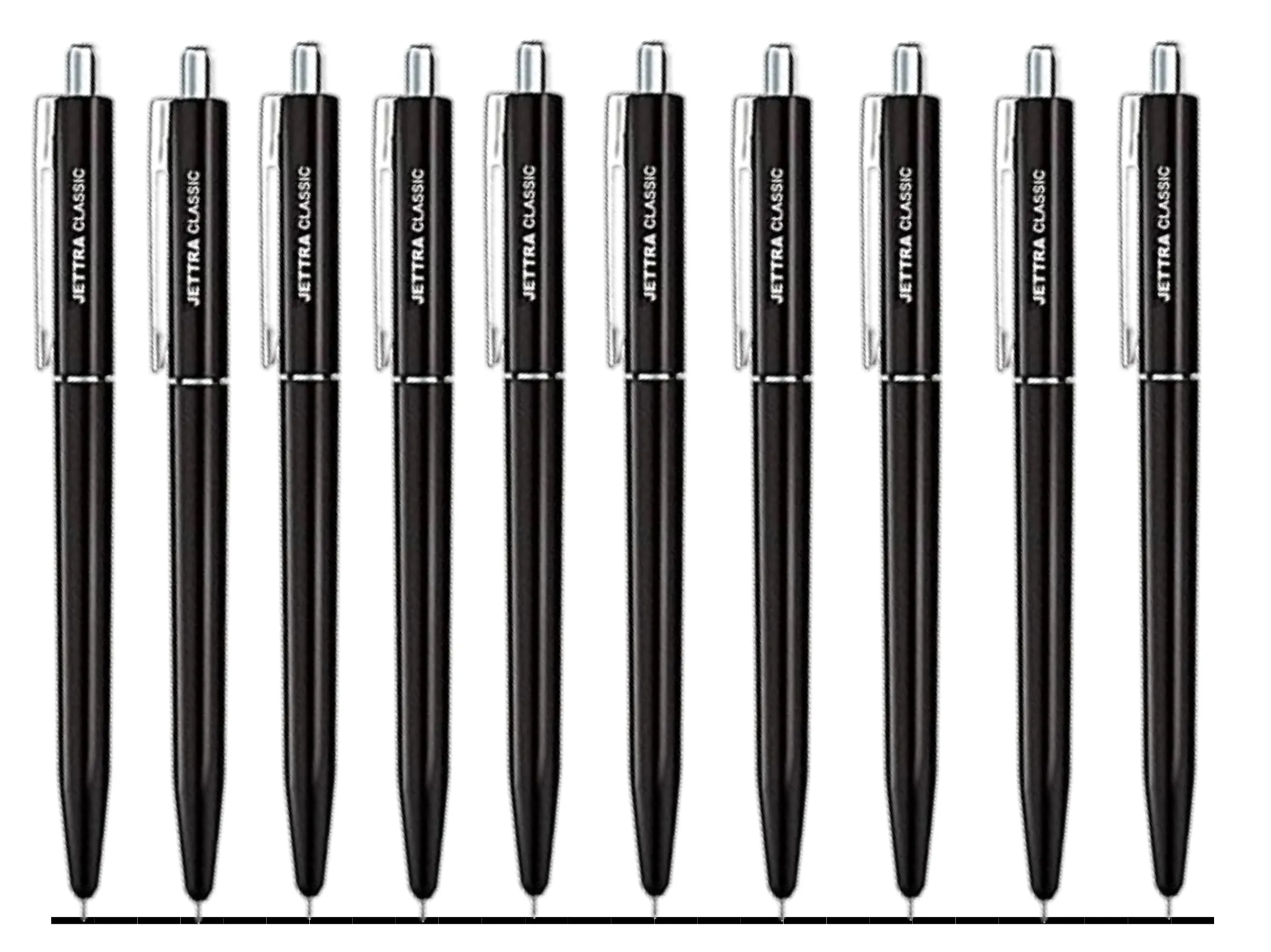 Rorito Jottek Classic Retractable Pen (Blue) - Pack of 10