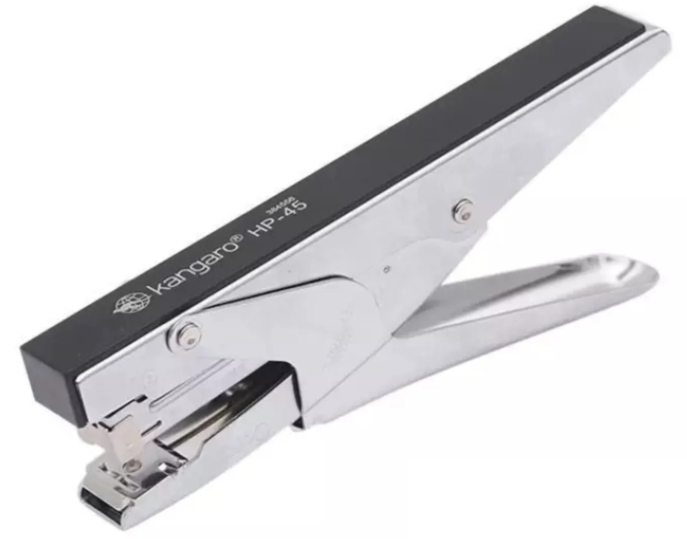 Kangaro HP- 45 Stapler Metal Body With Nickel Chrome Plating Pack of 1