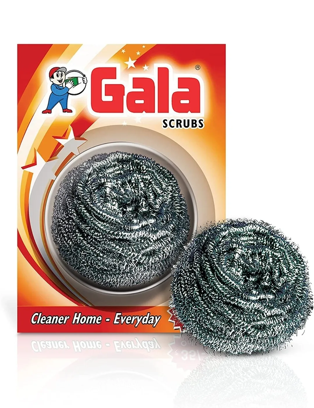 Gala Swash Steel Scrub, Pack of 1