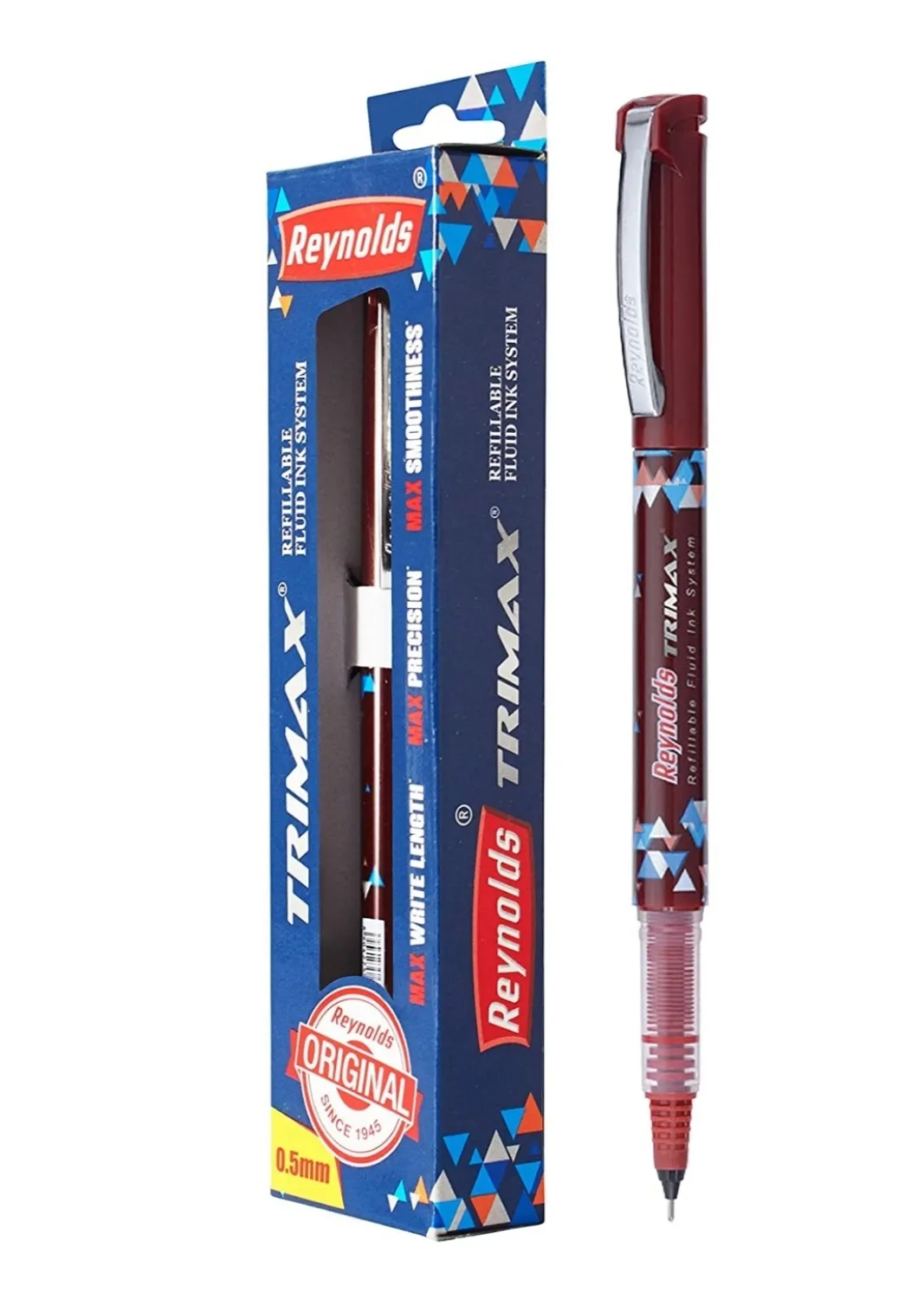 REYNOLDS TRIMAX PEN (RED INK) - PACK OF 1