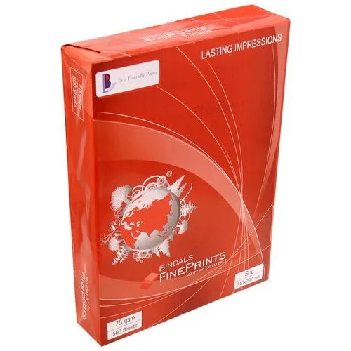 Bindal Fineprints Copier Paper 75Gsm A4 Paper, 500 Sheets, Lasting Impression