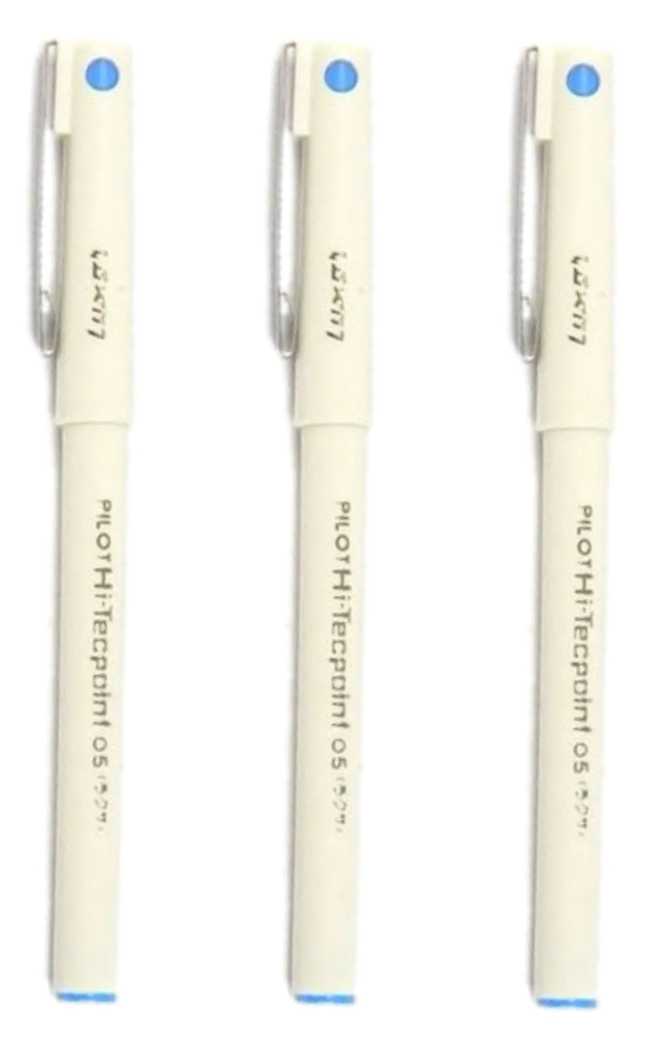 PILOT HI-TECHPOINT 05 SUPER VALUE BLUE PEN, 0.3 mm PACK OF 3