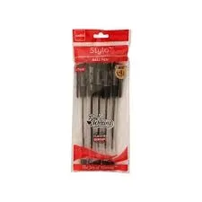 Cello Stylo Ball Point Pen 0.7 mm Black Pen 1Pack of 5 Pen