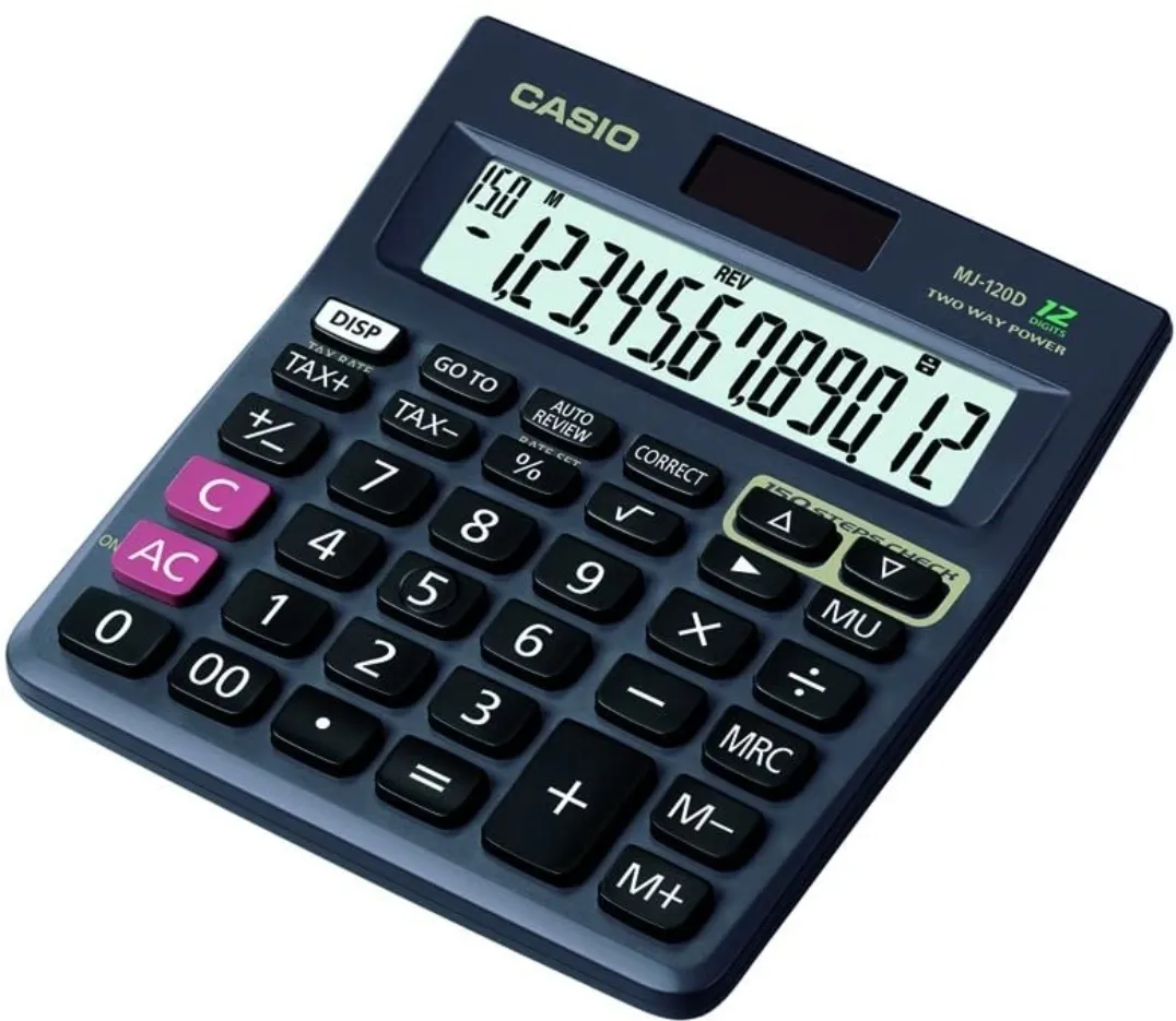 Casio MJ-120D DESKTOP CALCULATOR