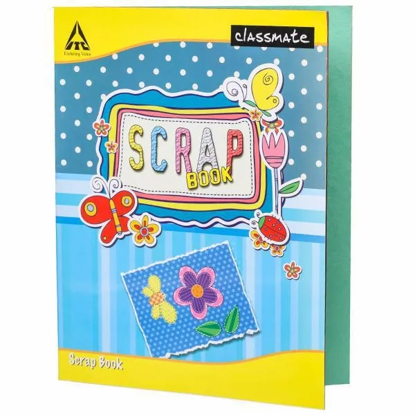 Classmate Scrap Book Soft Cover 32 Pages 28X22 cm Unruled(Plain) Pack of 1