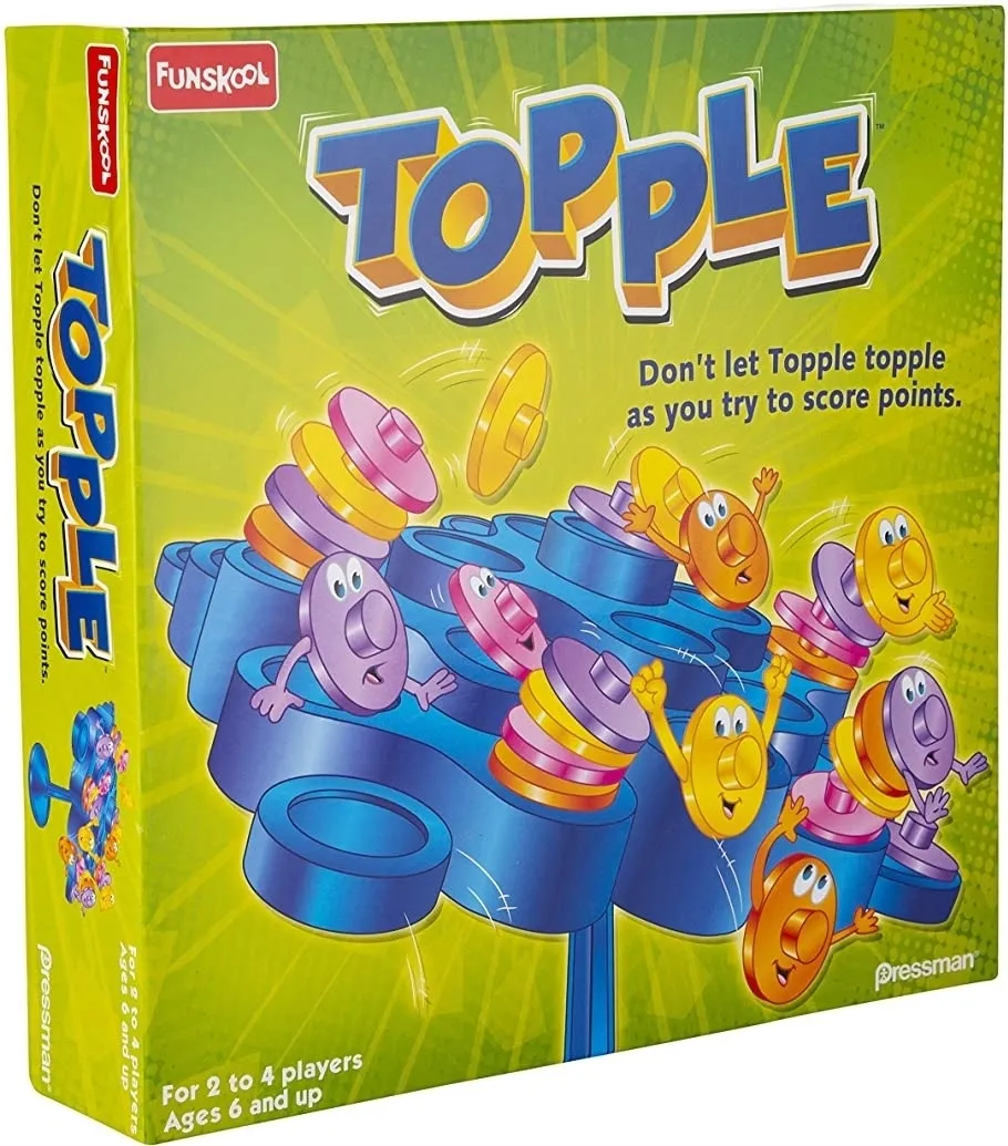 Funskool Topple Multi Colour