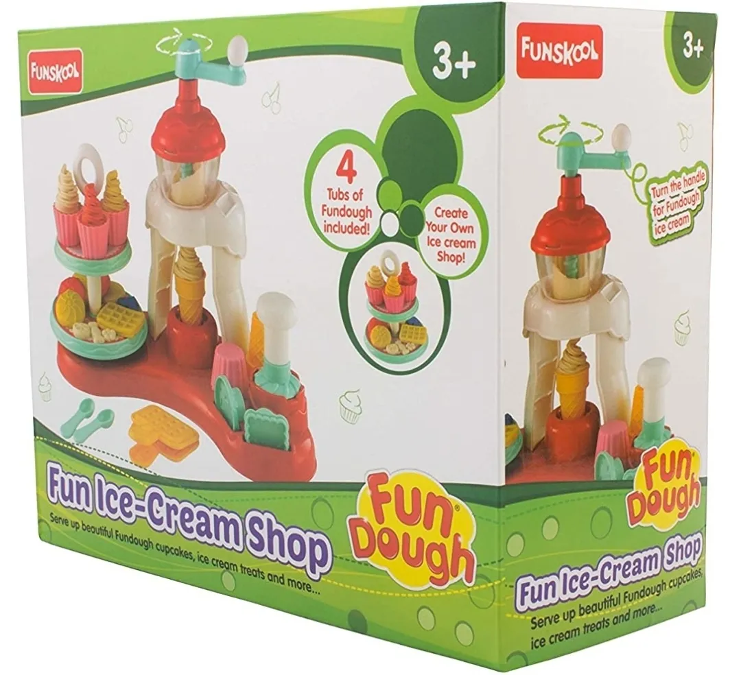 Funskool Fundough Ice Cream Shop Multi Colour