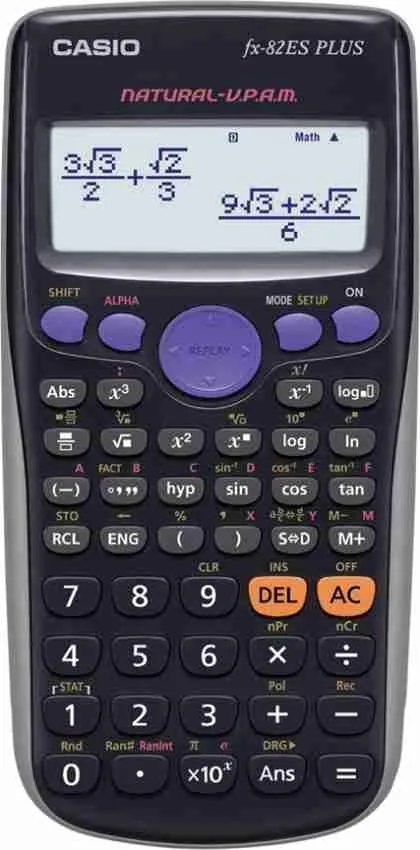 Casio FX-82ES PLUS Scientific Calculator