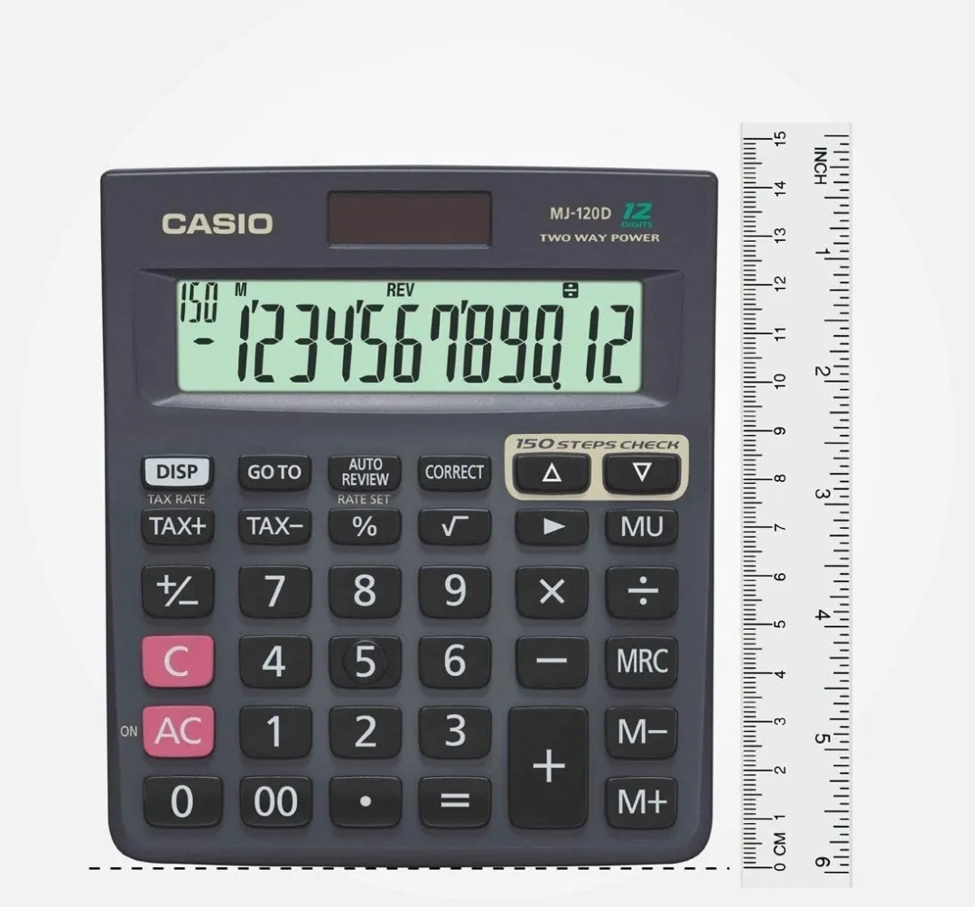 Casio MJ-120D DESKTOP CALCULATOR