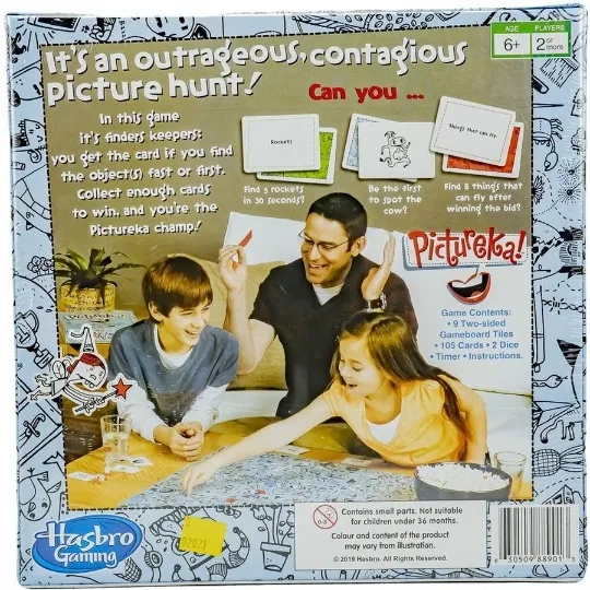 Hasbro Gaming Pictureka! Board Game  (Pack of 1)