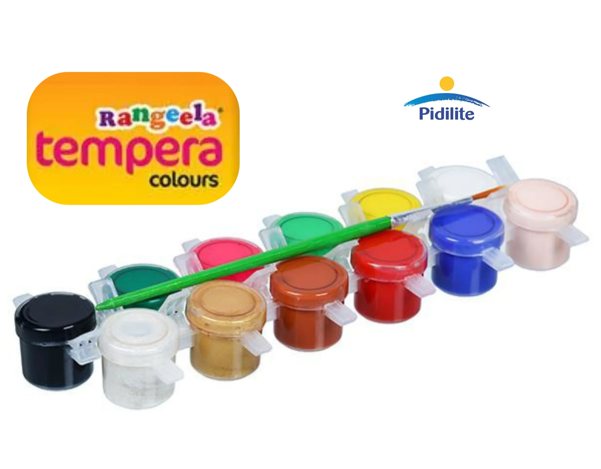 Pidilite Rangeela Student Tempera Color 36 ml (12 Shades)
