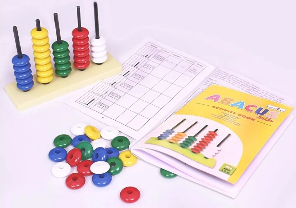 Creatives Abacus Step 2 Multi Colour With Activity Book