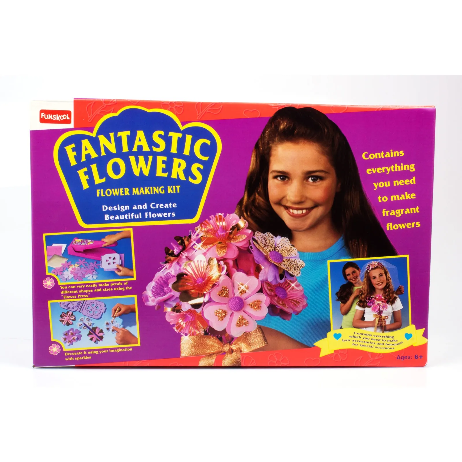 Funskool Fantastic Flowers Multi Colour Flower Making kit