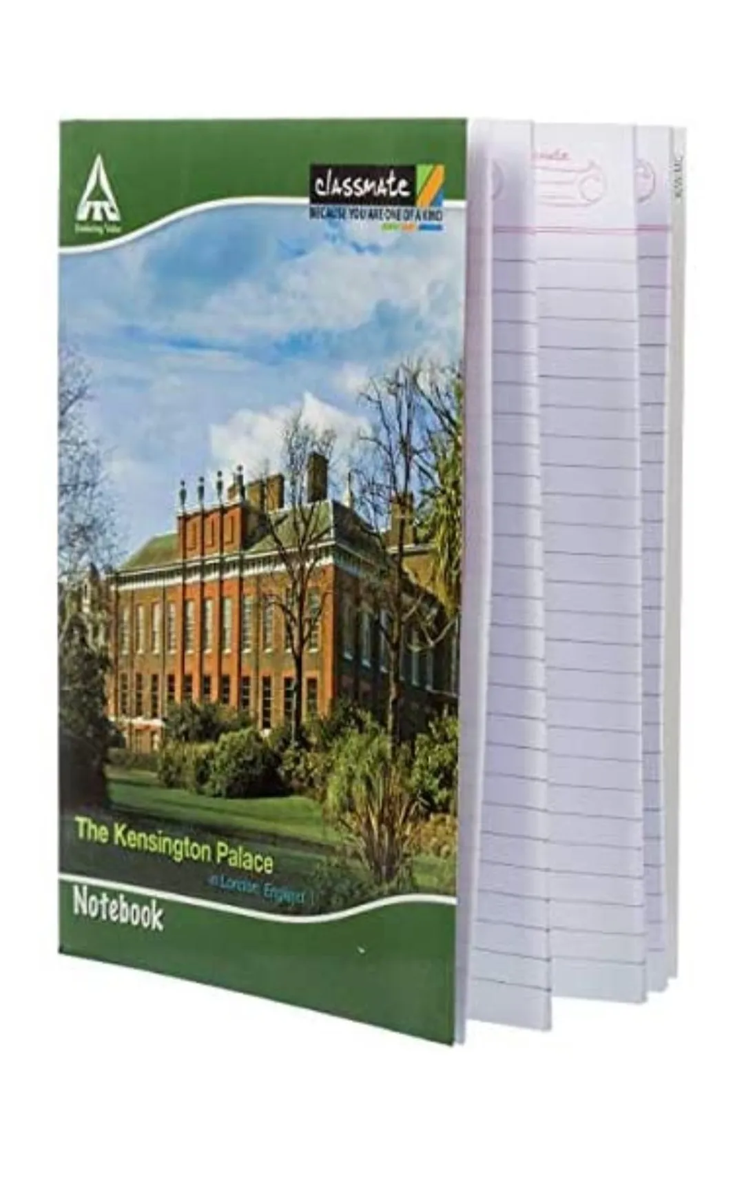 Classmate Long Notebook A4 Size Soft Cover 400 Pages 29.7X21 cm Single Line Pack of 1