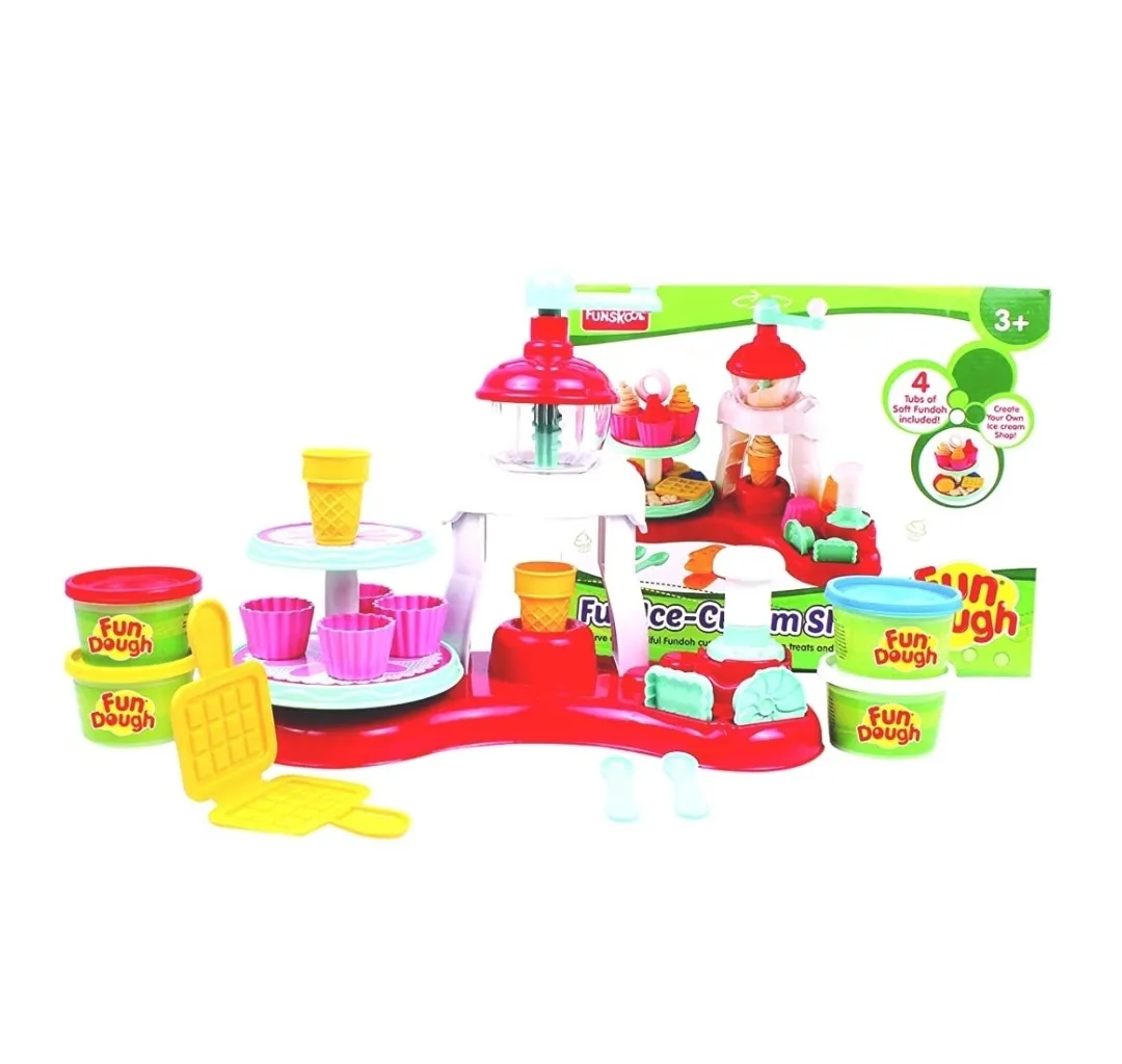 Funskool Fundough Ice Cream Shop Multi Colour