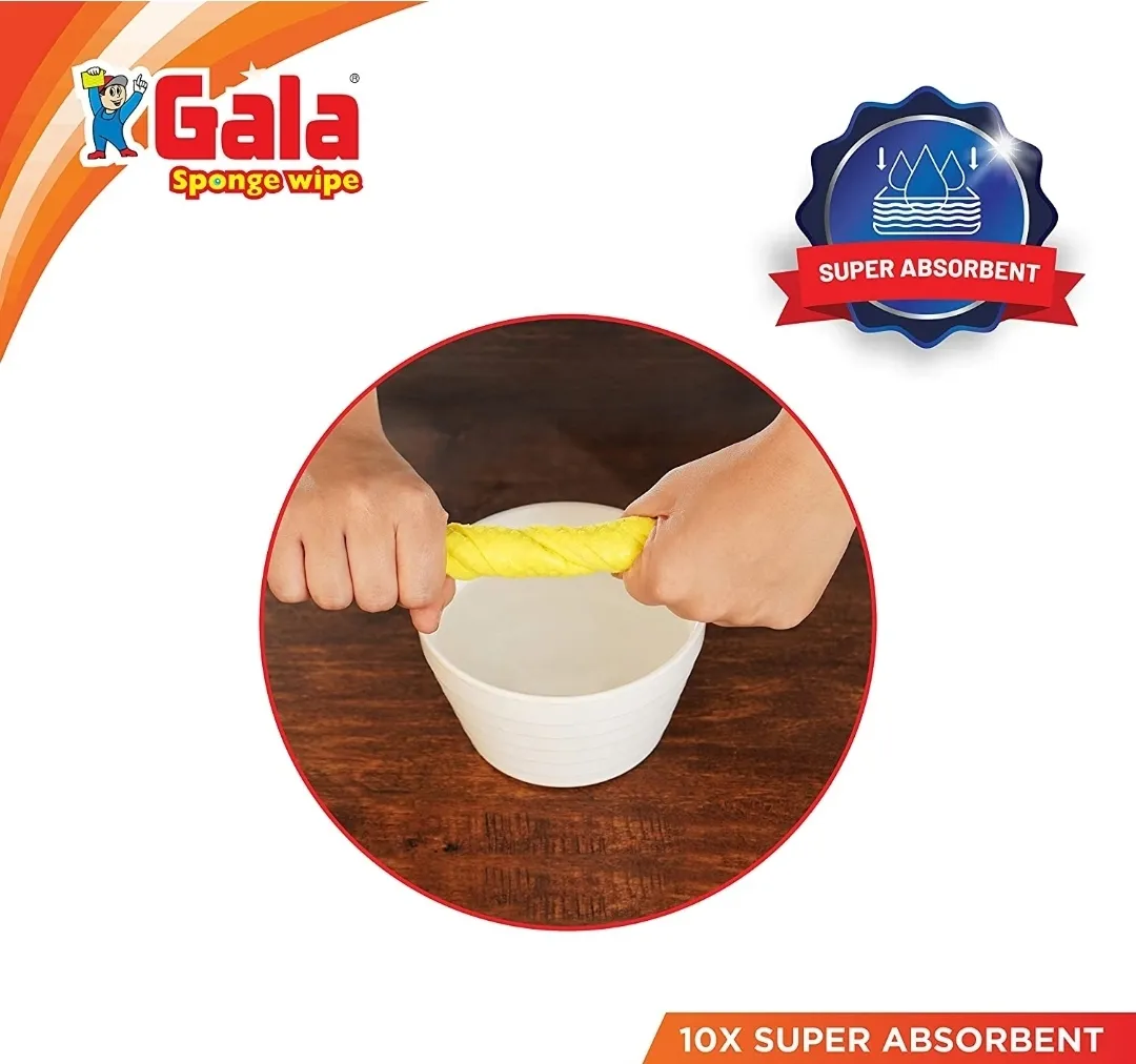 Gala Kitchen Sponge Wipe, Pack of 3