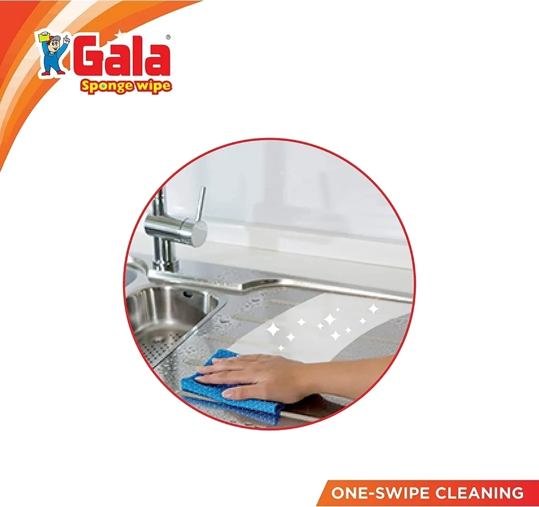 Gala Kitchen Sponge Wipe, Pack of 3