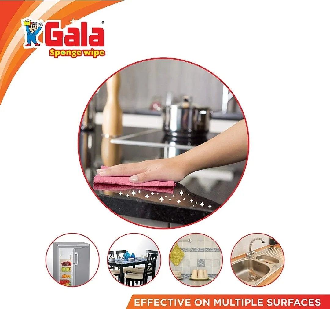 Gala Kitchen Sponge Wipe, Pack of 3