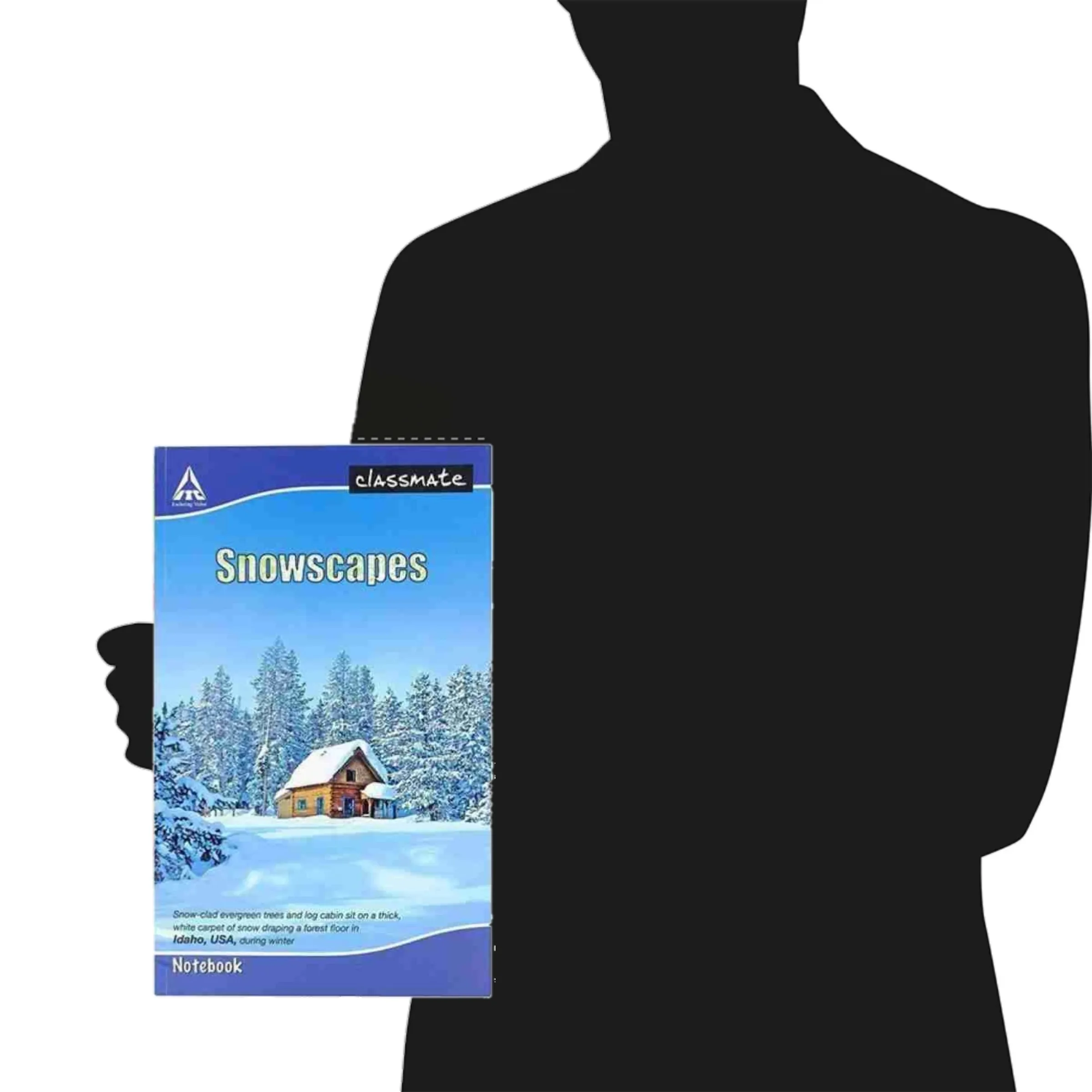 Classmate Long Notebook Single Line 256 Pages 27.2X16.7 Cm Soft Cover Pack of 1