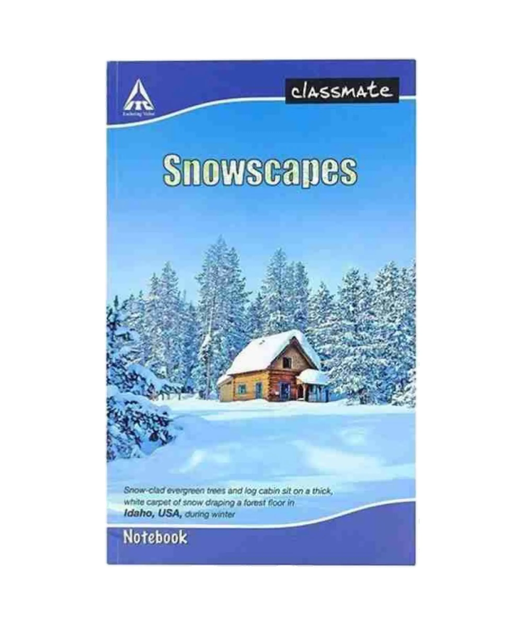Classmate Long Notebook Single Line 256 Pages 27.2X16.7 Cm Soft Cover Pack of 1