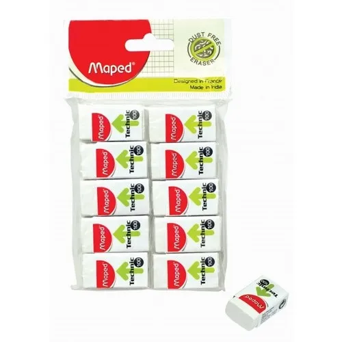 MAPED TECHNIC 100 ERASER (1 PACK OF 10 Eraser)
