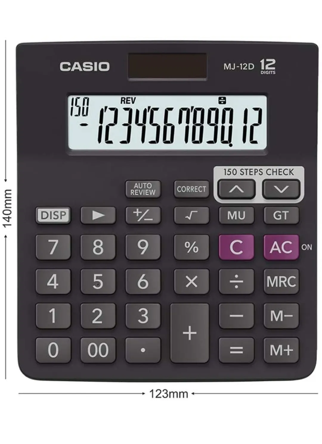 Casio MJ-12D Desktop Calculator