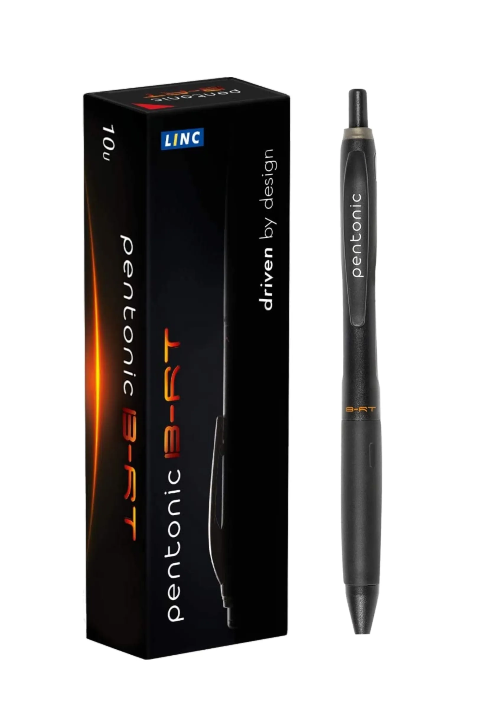 Linc Pentonic B - RT Ball Pen 0.7 mm Black Pen Pack of 1 Pen