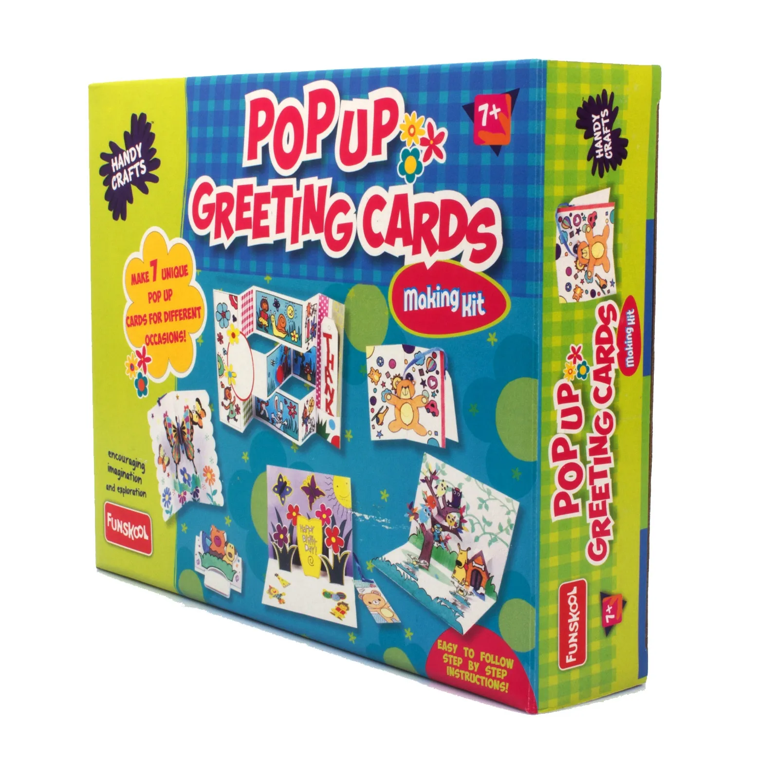 Funskool Handy Craft Pop Up Greeting Cards Multi Colour
