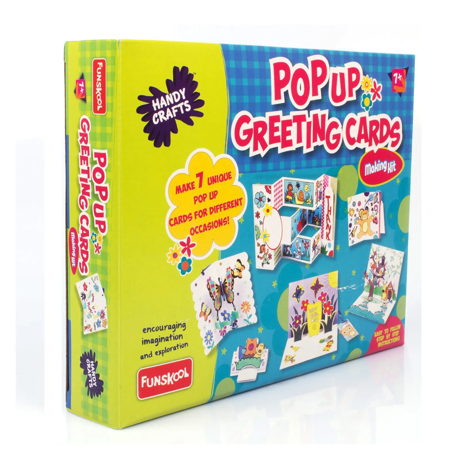 Funskool Handy Craft Pop Up Greeting Cards Multi Colour
