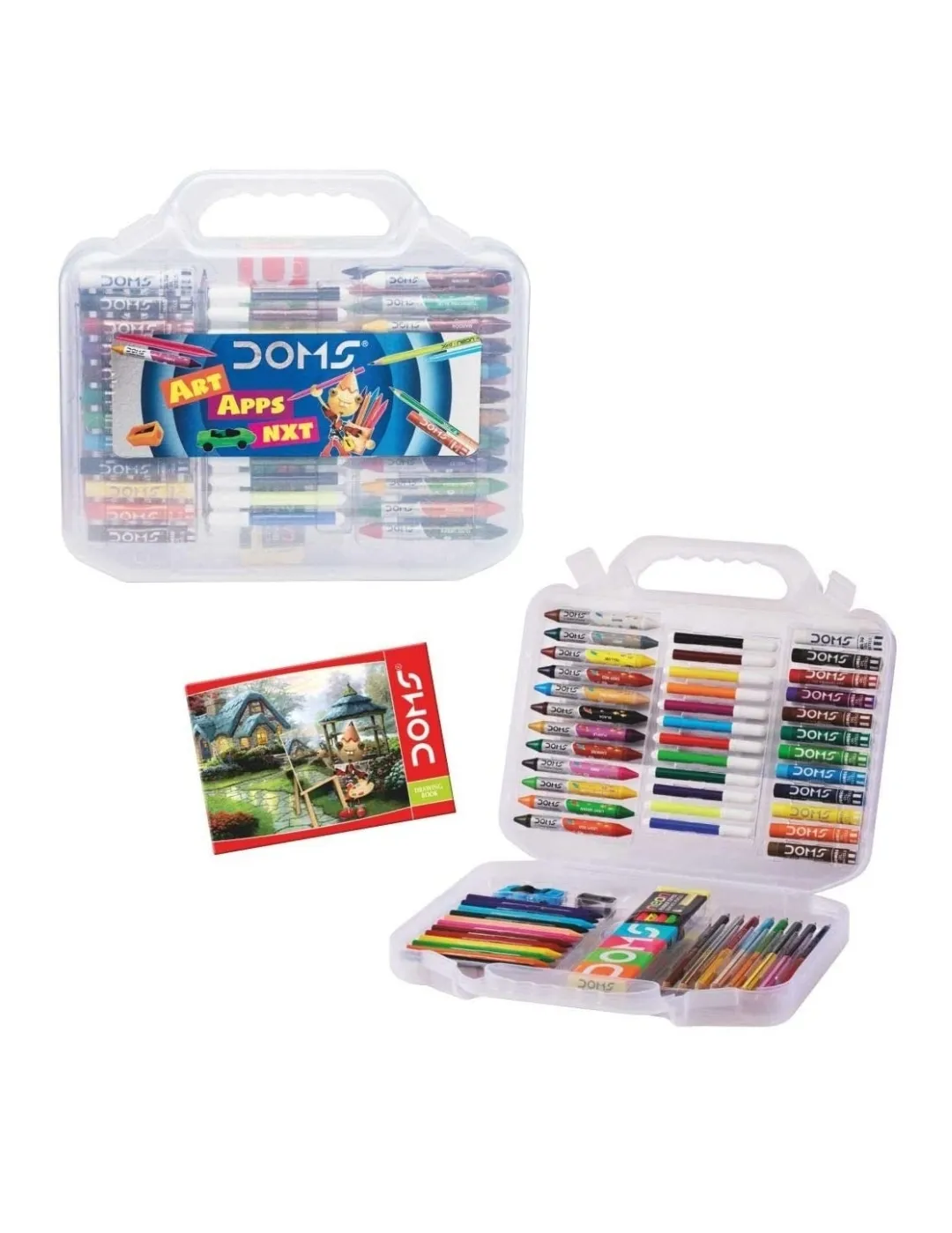 Doms Art Apps Kit Brief Case Pack of 9