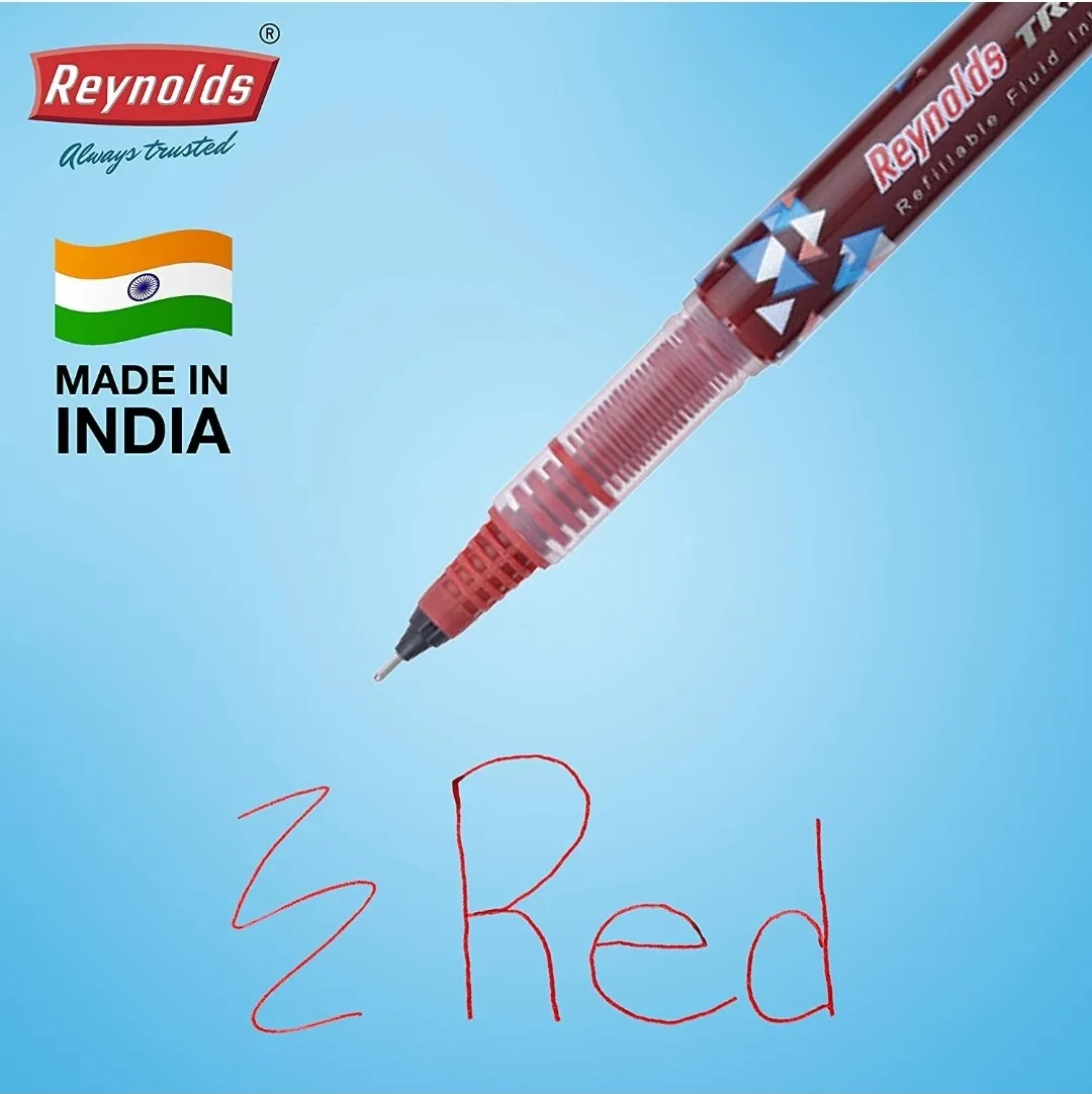 REYNOLDS TRIMAX PEN (RED INK) - PACK OF 1