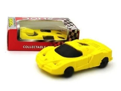 Doms Eraser Sports Car Coloured Sented Eraser Pack of 12 Eraser