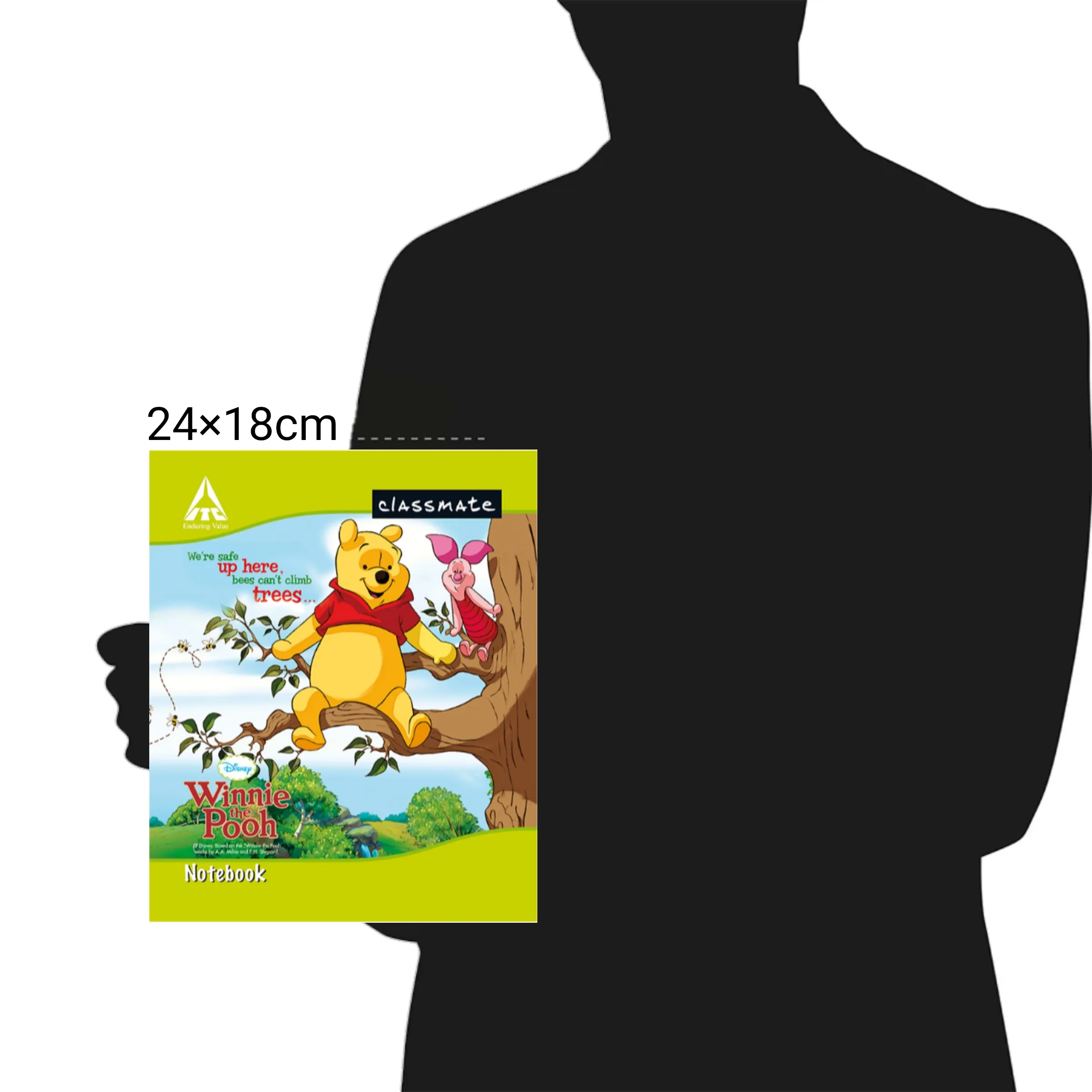 Classmate Maths Exercise Notebook Soft Cover 1 cm Square Rulling 172 Pages 24X18 CM Pack of 1
