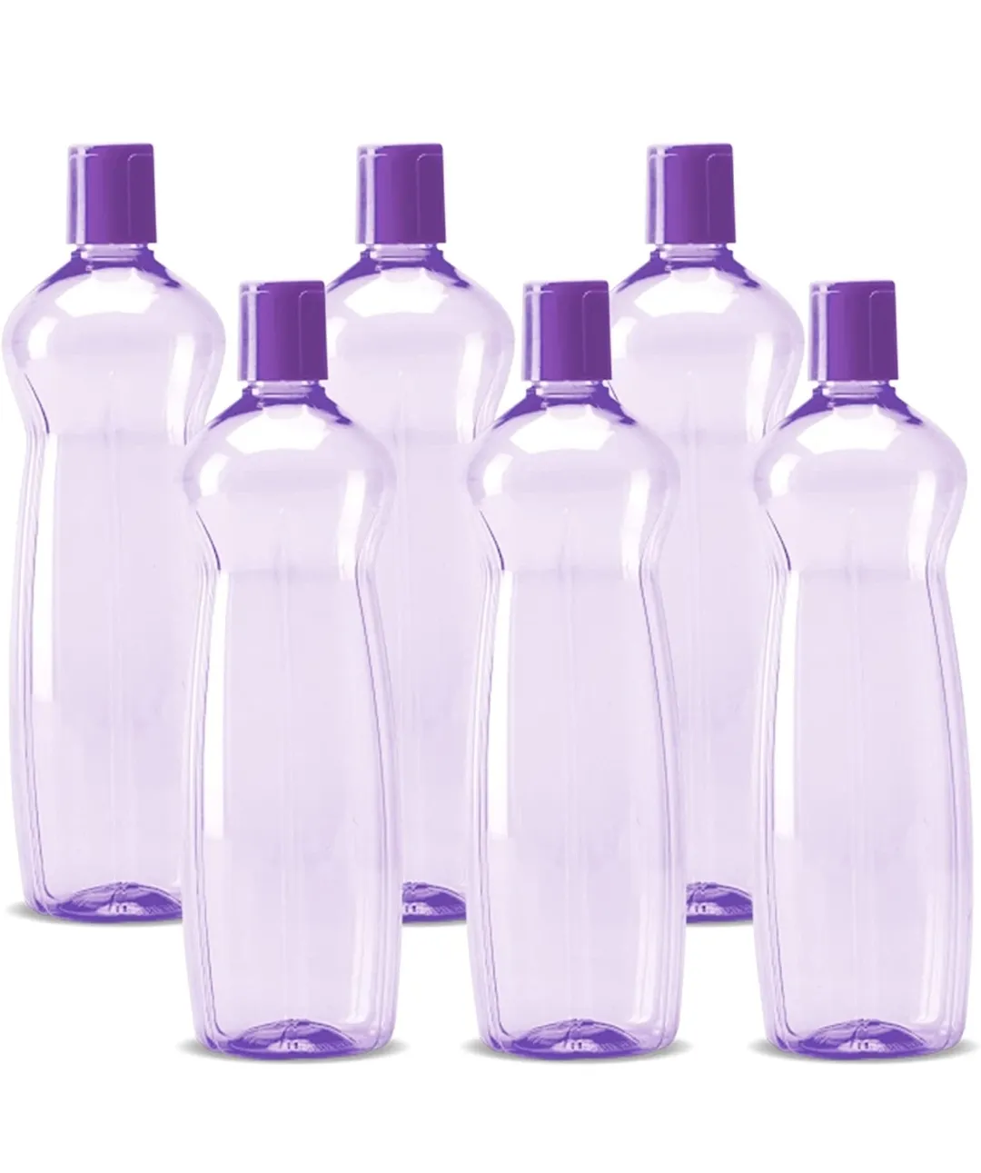 Milton Pacific 1000 Pet Water Bottles Set of 6, 1 Litre Each,
