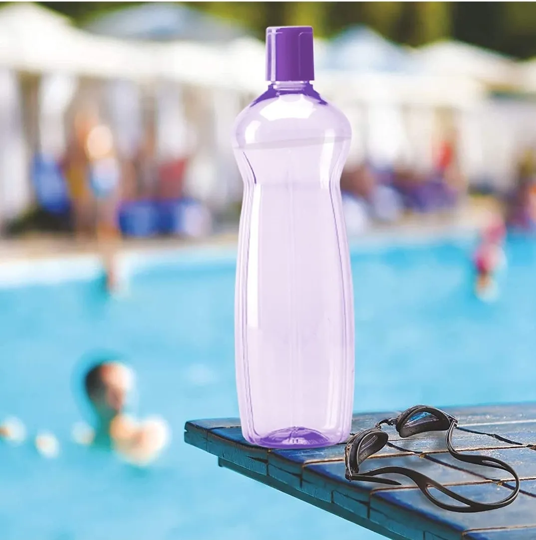 Milton Pacific 1000 Pet Water Bottles Set of 6, 1 Litre Each,