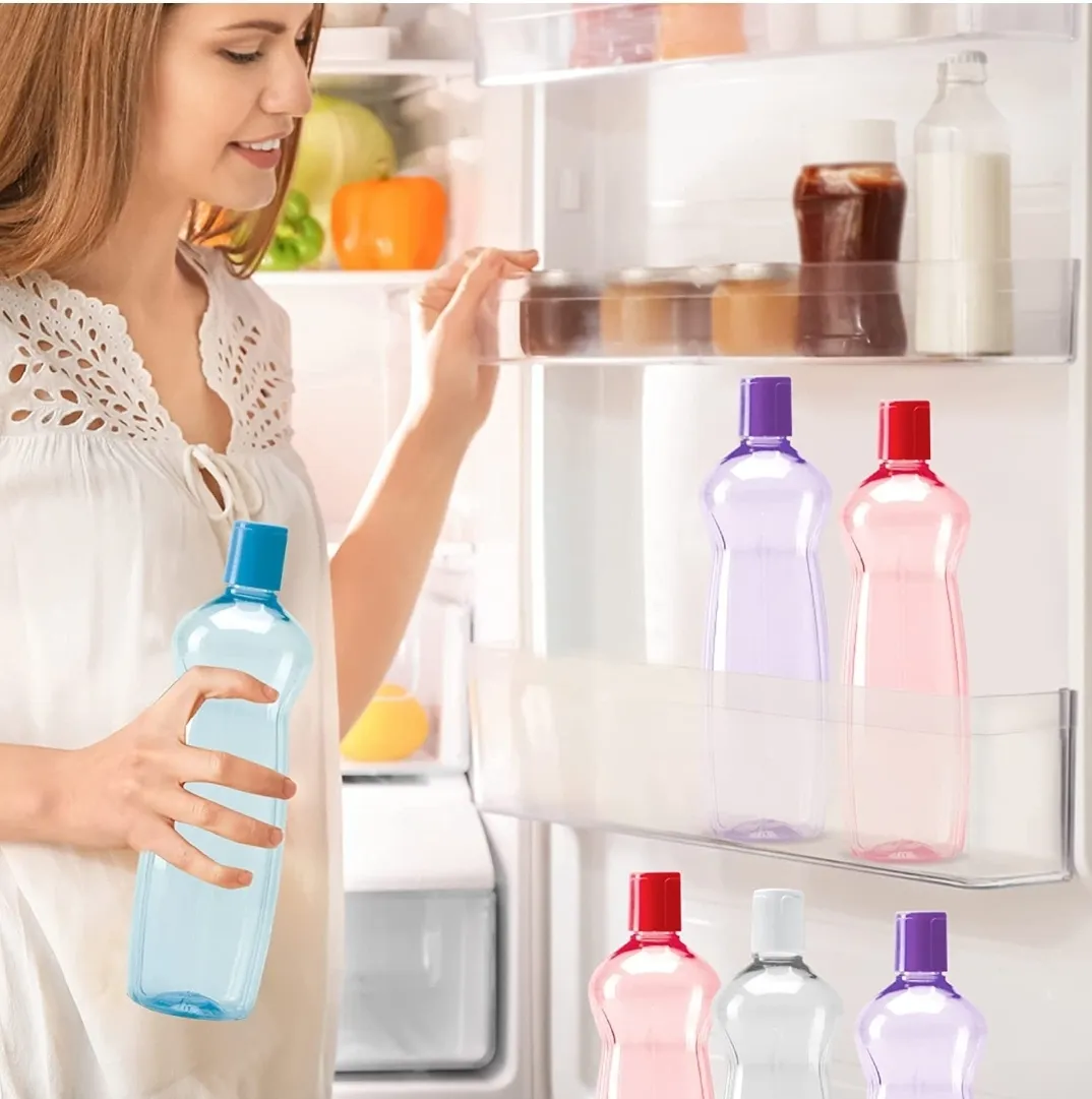 Milton Pacific 1000 Pet Water Bottles Set of 6, 1 Litre Each,