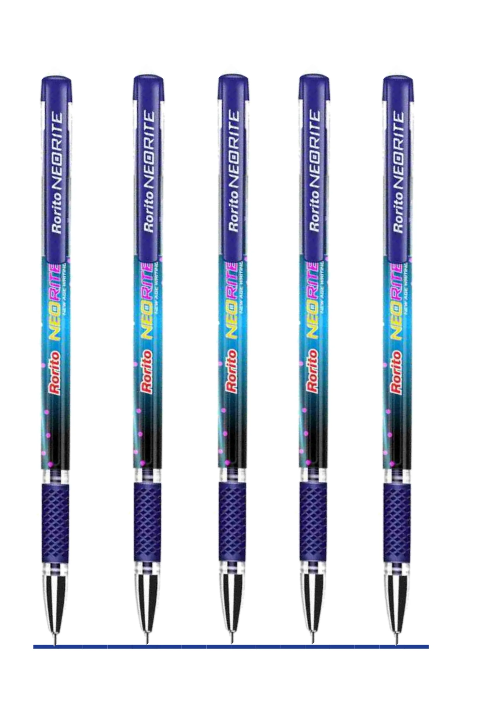 Rorito Neorite Ball Pen Blue (Pack of 5)
