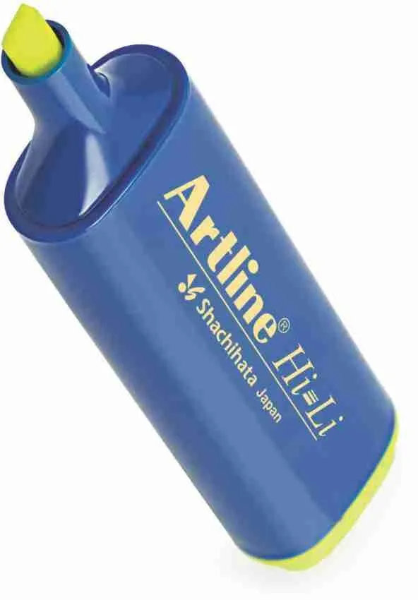 Artline Hi-Li Highlighter, Pack of 5 Mix Colours