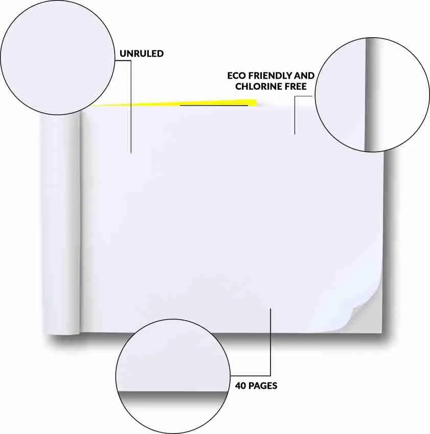 Classmate Drawing Exercise Note Book Unruled 36 Pages 21X29.7 cm Pack of 1