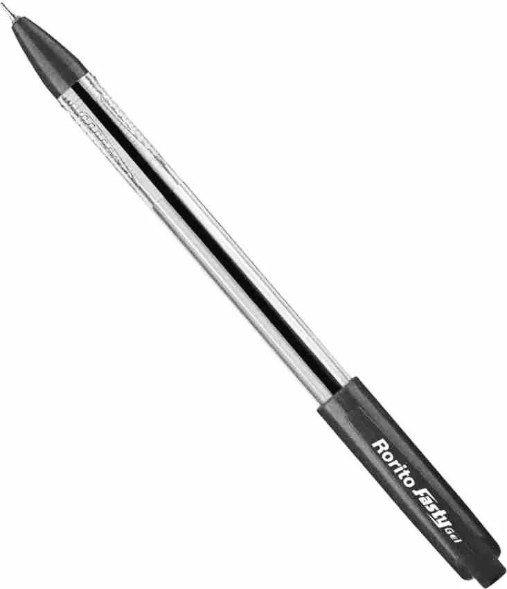 RORITO FASTY GEL PEN | SET OF 5 (BLACK)