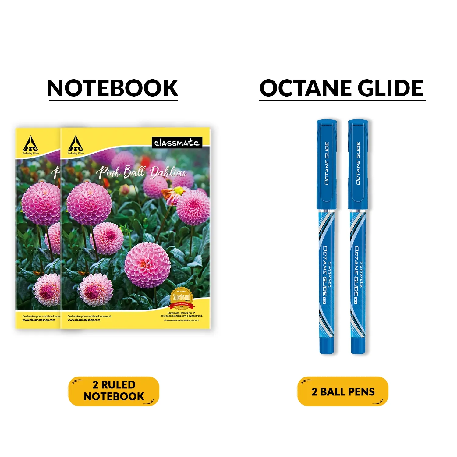 Classmate Stationery Bag Kit, 16 Item Pack