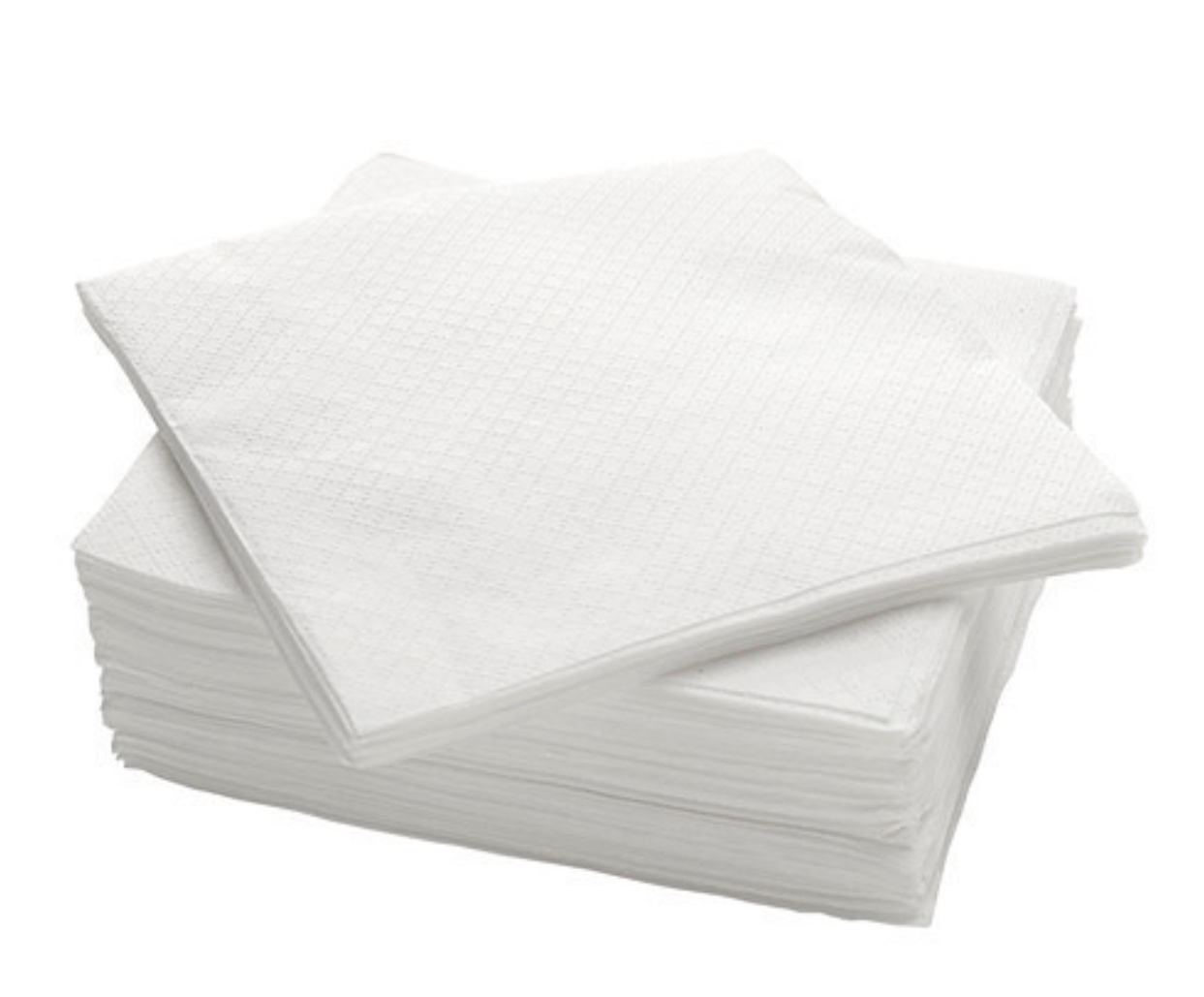 Tissue Paper Napkins 2 Ply, 50 Pulls,