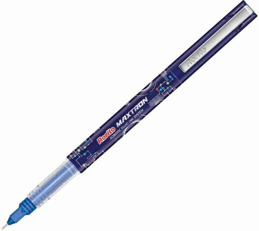 Rorito Maxtron Gel pen Blue Ink (Pack of 5)