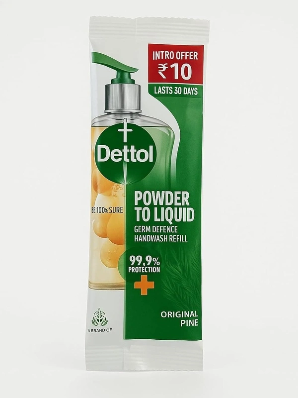 Godrej, Dettol or Savlon Dry or Powder Moisture Shield Germ Protection Handwash Refill Pouch