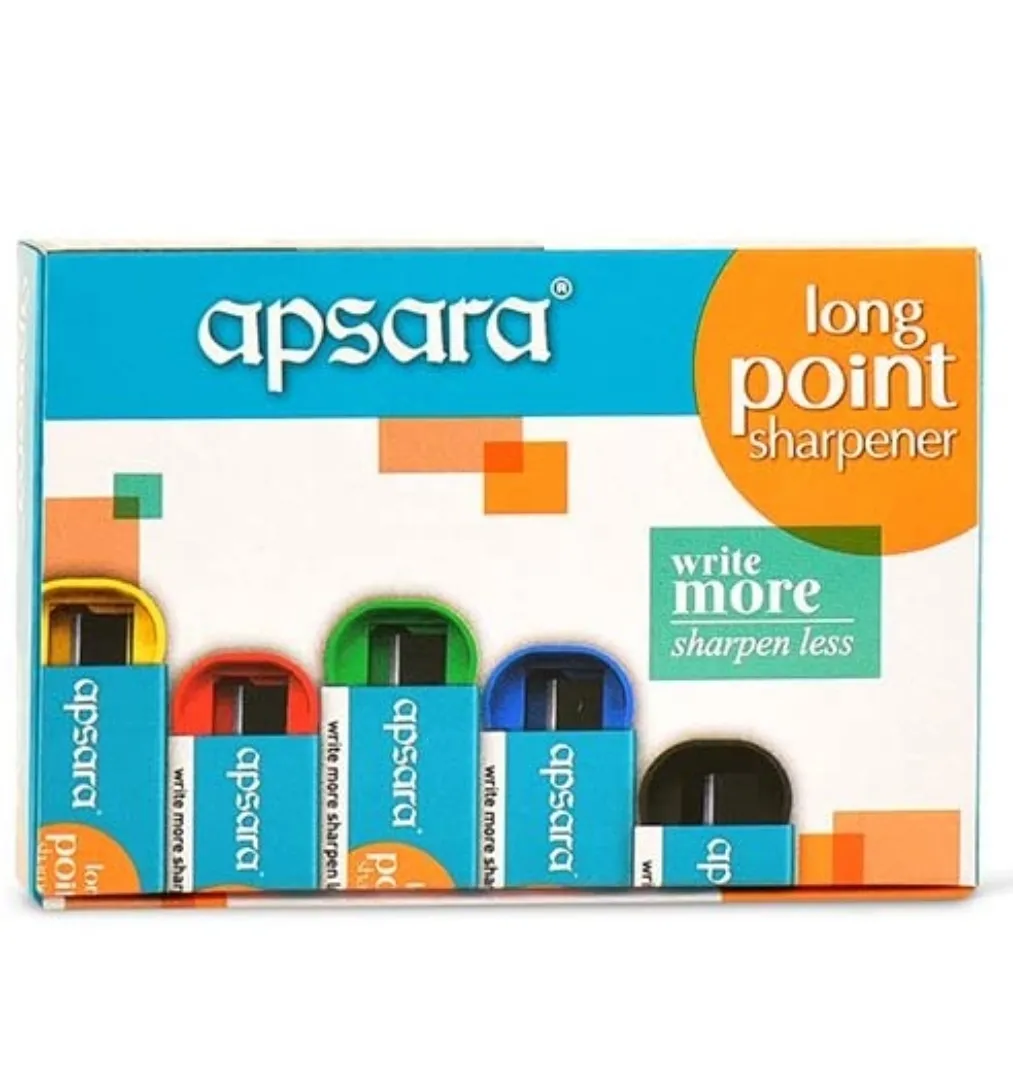 Apsara Long Point Sharpeners 1 Pack of 20 Sharpener